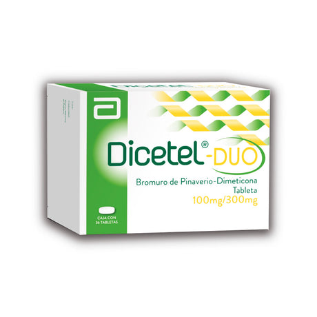 Dicetel-Duo 100 / 300 Mg Con 36 Tabletas 7501033961946