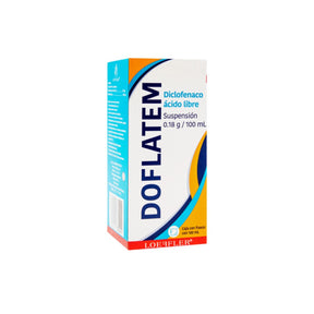 Diclofenaco Acido Libre Doflatem Suspension 120 Ml Generico 7502211784241