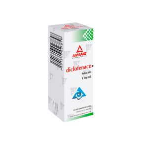 Diclofenaco Gotas Solucion Oftalmologica 5 Ml / 1 Mg Grin Generico 008400007391