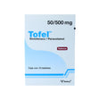 Diclofenaco Paracetamol Tofel 50 / 500 Mg Con 10 Tabletas 656599040226