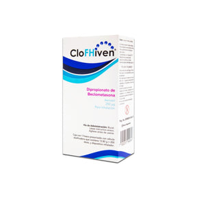 Dipropionato D / Beclometasona 250 Ug Inh Clofhiven Hispan 7502213049003