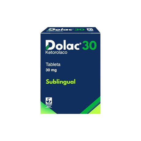 Dolac 30 Subling 30 Mg Con 2 Tabletas 7501300407016