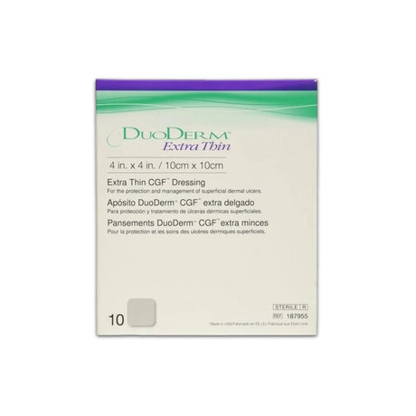 Duoderm Extra Thin 4X4 (10X10) Con 10 Piezas 768455106912