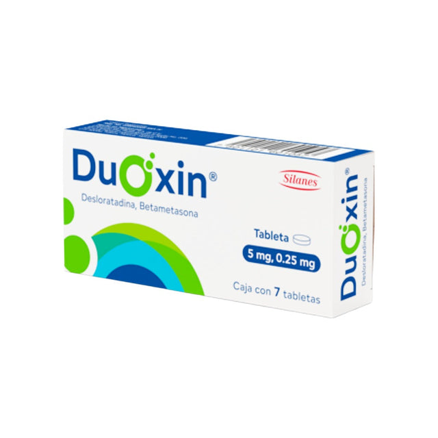 Duoxin 5/.25 Mg 7 Tabletas 7501101601057