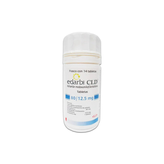 Edarbi Cld 80 / 12.5 Mg Con 14 Tabletas 7891317019631