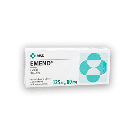 Emend 125 / 80 Mgcon 1 Capsula 7501326000215