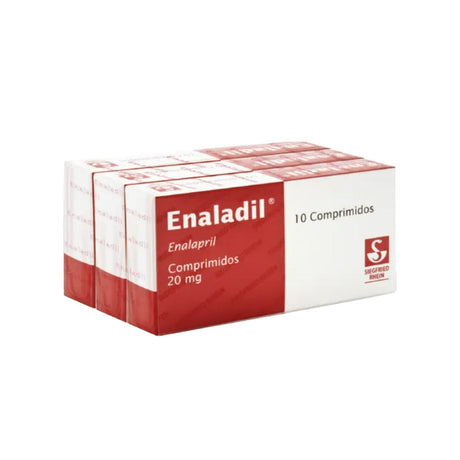 Enaladil 20 Mg 10 Comp Con 3 Cajas 7501300407856