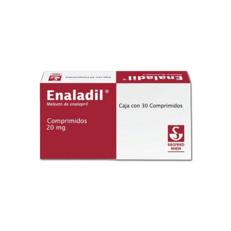 Enaladil 20Mg 30 Comprimidos 7501300422347