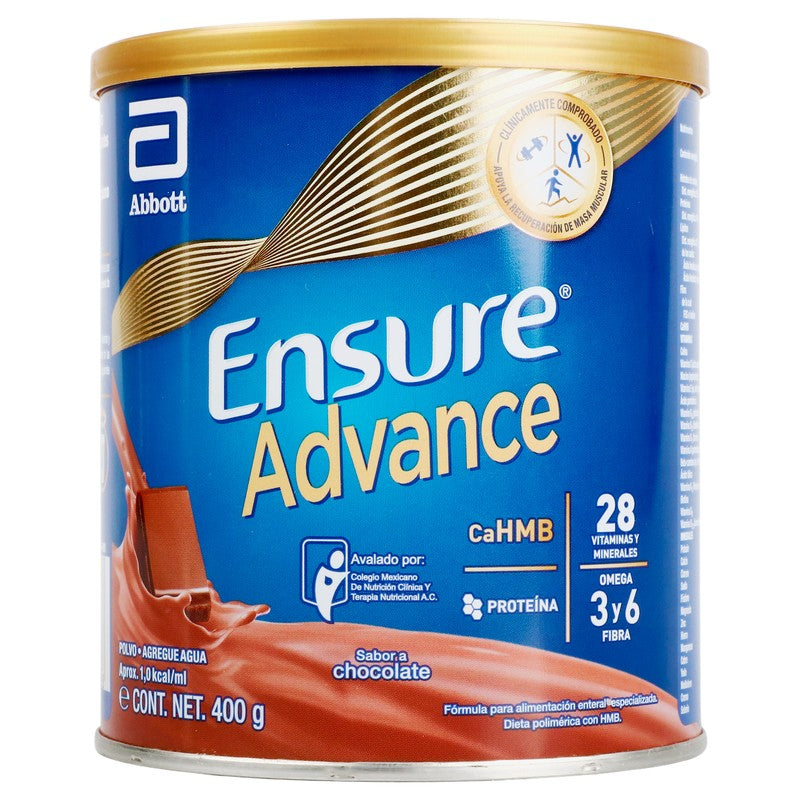 Ensure Advance Chocolate Polvo 400 G Formula 7501033960888