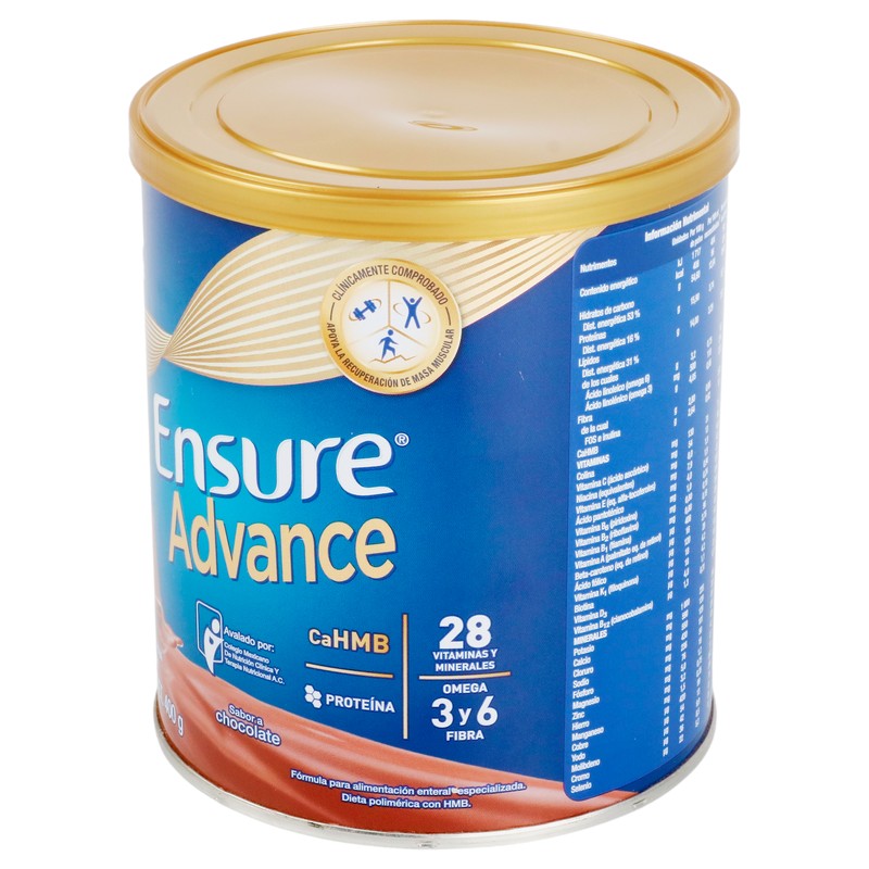 Ensure Advance Chocolate Polvo 400 G Formula 7501033960888 3
