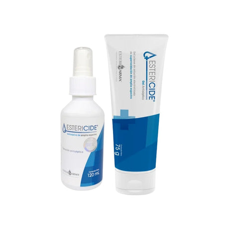 Estericide Kit Pie Diabetico Solucion 120Ml + Gel 75 G 7506359300660