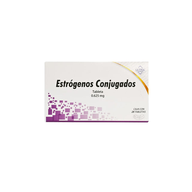 Estrogenos Conjugados 0.625 Mg 28 Tabletas Generico Ultra 7502216808539