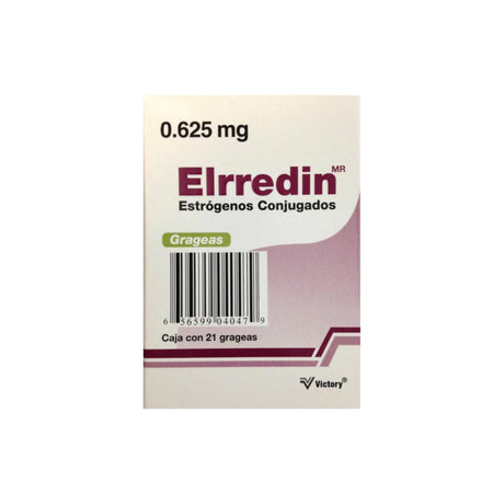Estrogenos Conjugados Elrredin 0.625 Mg Con 2Con 1 Comprimido 656599040479