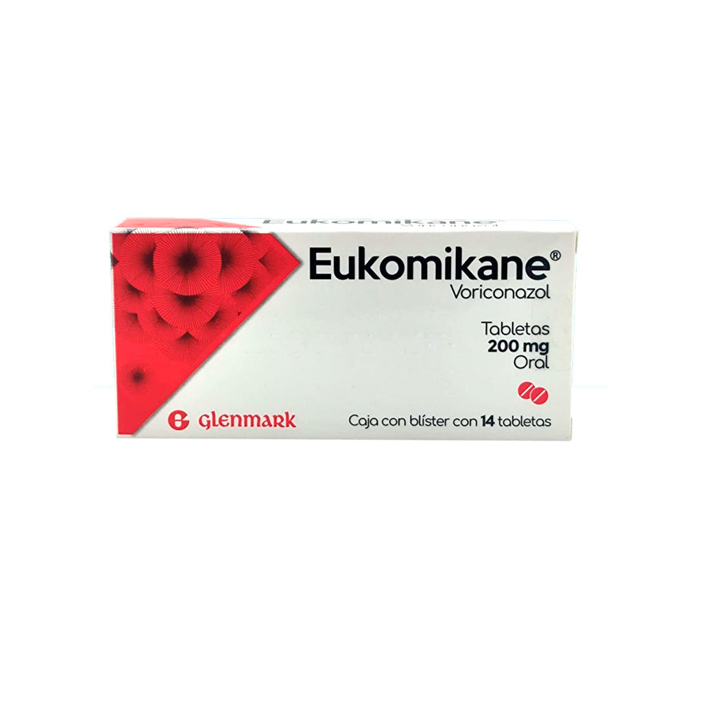 Eukomikane 200 Mg 14 Tabletas Voriconazol 8904091120499