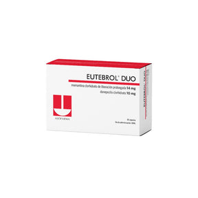 Eutebrol Duo 14/10Mg 30 Capsulas Liberacion Prolongada 7730979099349