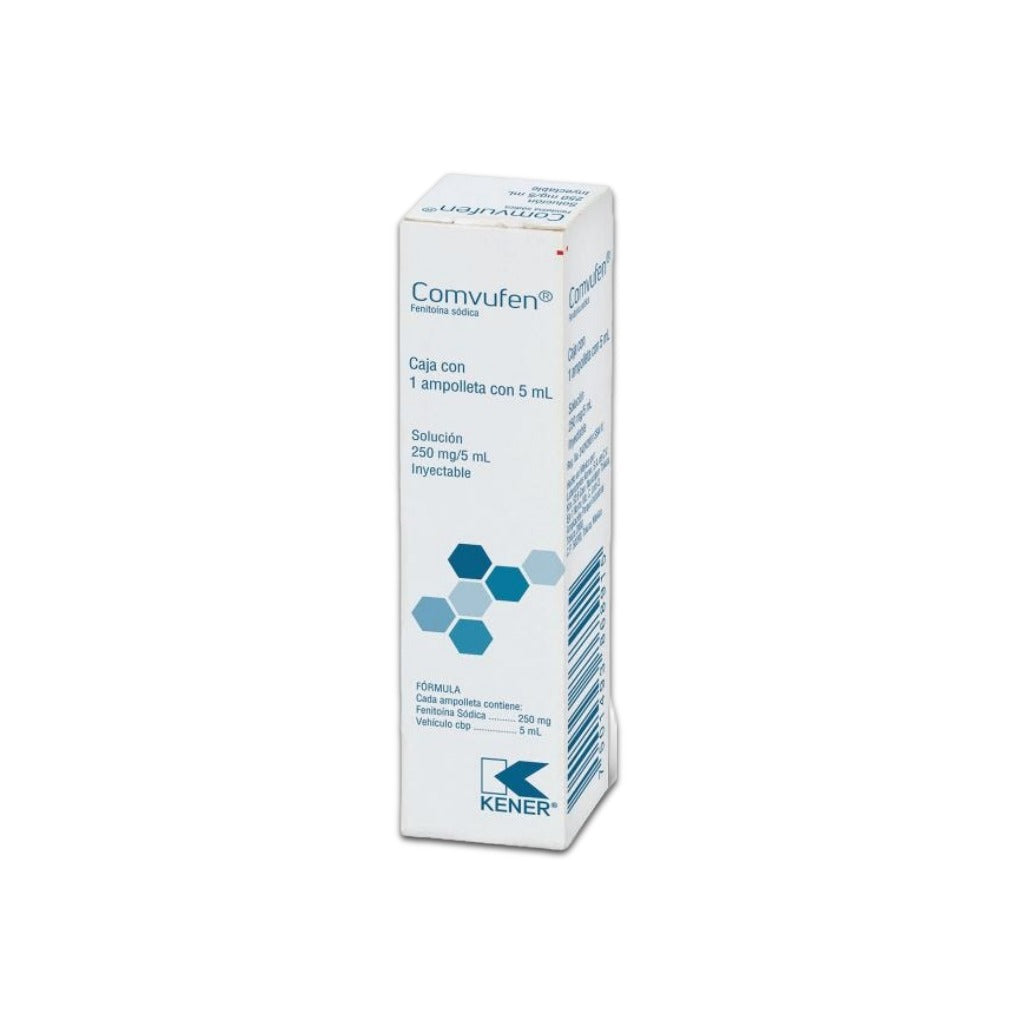 Fenitoina Sodica 250 Mg / 5 Ml Ampulas Comvufefen 7501493868915