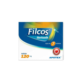 Filcos 120 Mg Con 7 Tabletas 7501277030712