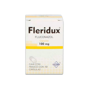 Fluconazol Fleridux 100 Mg Con 10 Capsulas 7502216793583