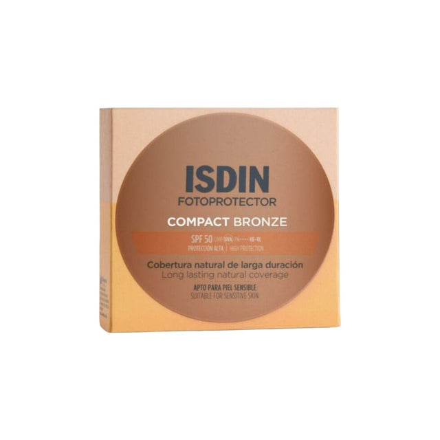 Fotoprotector Compact Bronze Spf50 10 Gr Isdin 8429420306943