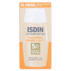 Fotoprotector Fusion Water Magic Ligth Spf50 50Ml Isdin 8429420285644