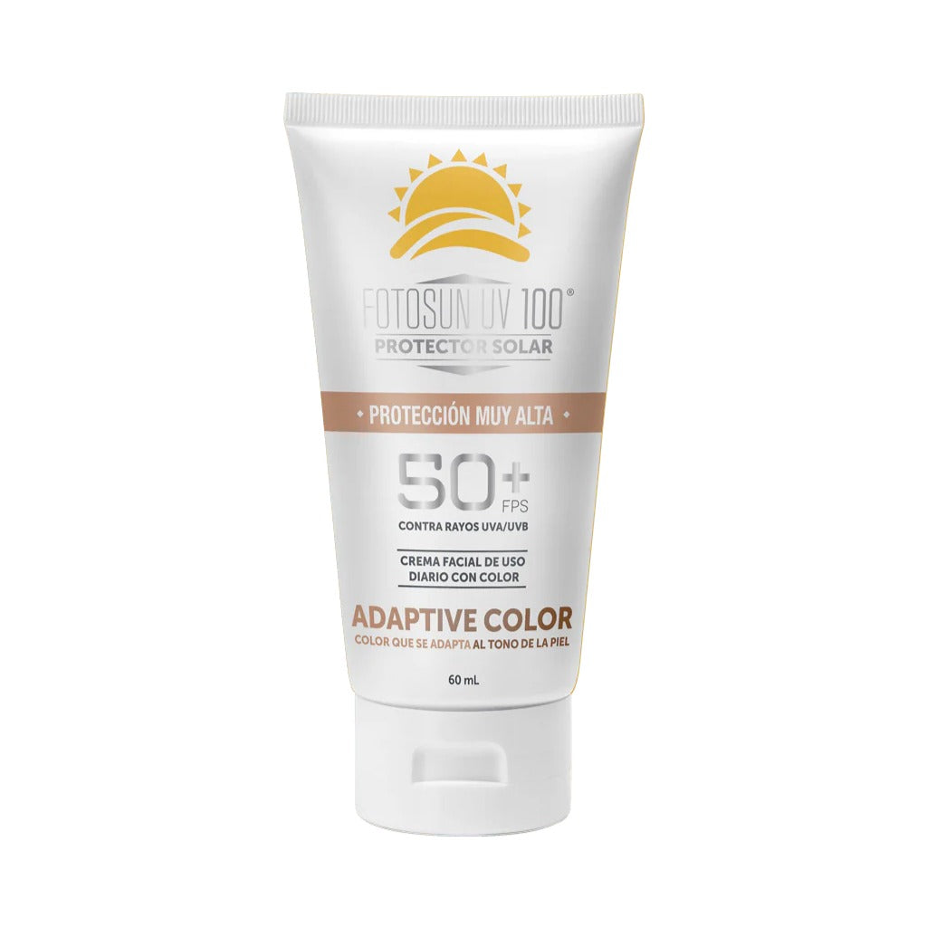 Fotosun Uv 100 50+Fps Protector Solar Con Color  60 Ml Daclaf 7502253602367