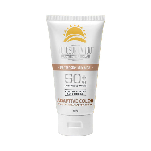 Fotosun Uv 100 50+Fps Protector Solar Con Color  60 Ml Daclaf 7502253602367