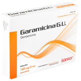 Garamicina G.U. 160Mg2Ml Solucion 5 Piezas 7501050610063 2