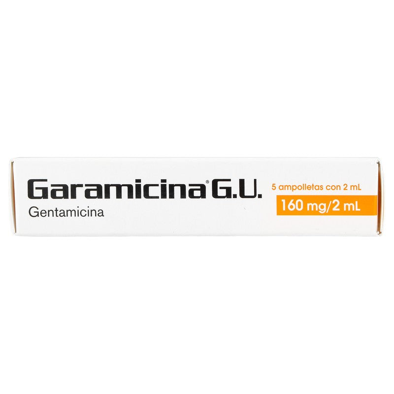 Garamicina G.U. 160Mg2Ml Solucion 5 Piezas 7501050610063 6