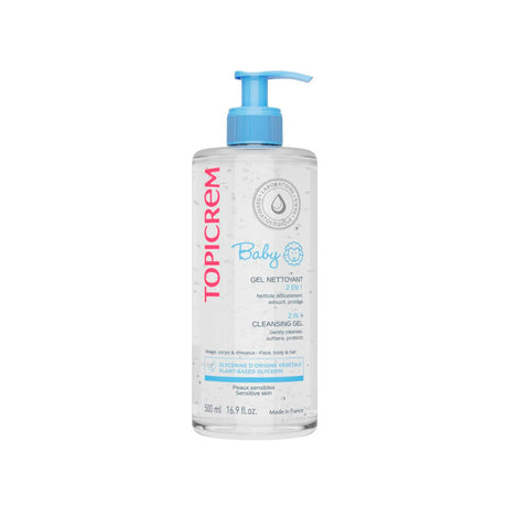 Gel Limpiador Baby 2 En 1 500 Ml Topicrem 3700281701906