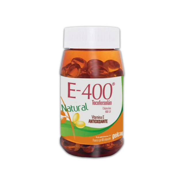 Gelcapsulas Vit-E Gelcapsulas 400 Nat Con 60 Capsulas 7501130713714