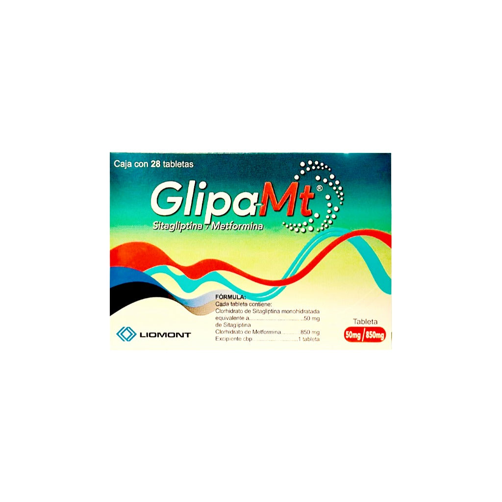 Glipa-Mt 50/850Mg 28 Tabletas 7501299311134