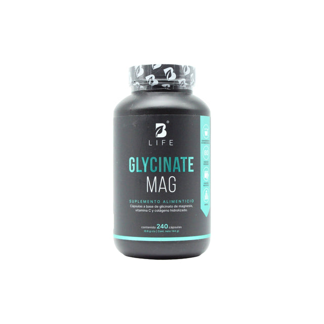 Glycinate Mag 600 Mg Con 240 Capsulas Blife (Glicinato De Magnesio) 22289