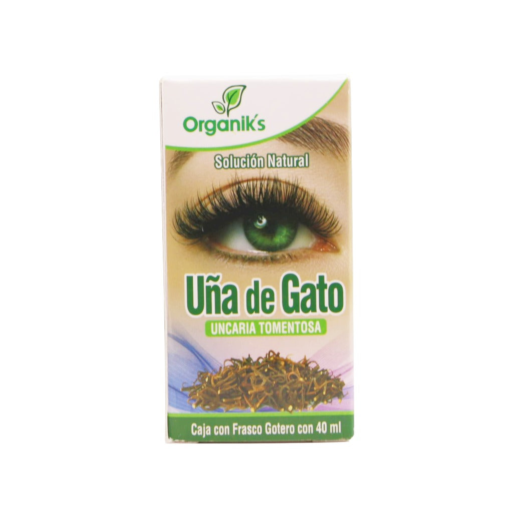 Gotas Uñas De Gato 40 Ml Organik'S 7502307432056