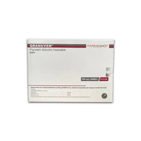 Granuven Filgrastim 300 Ug Solución Inyectable Con 5 Farmabiot 7506335703560