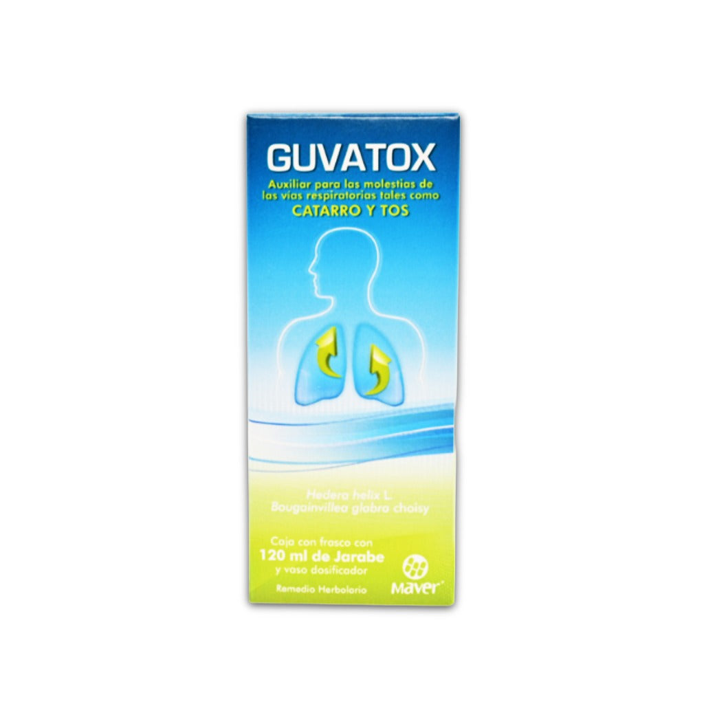 Hedera Helix Guvatox Frasco 120 Ml 7502259890089