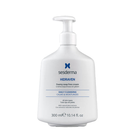 Hidraven Crema Espumosa Sin Jabon 300 Ml Sesderma 8470003643153