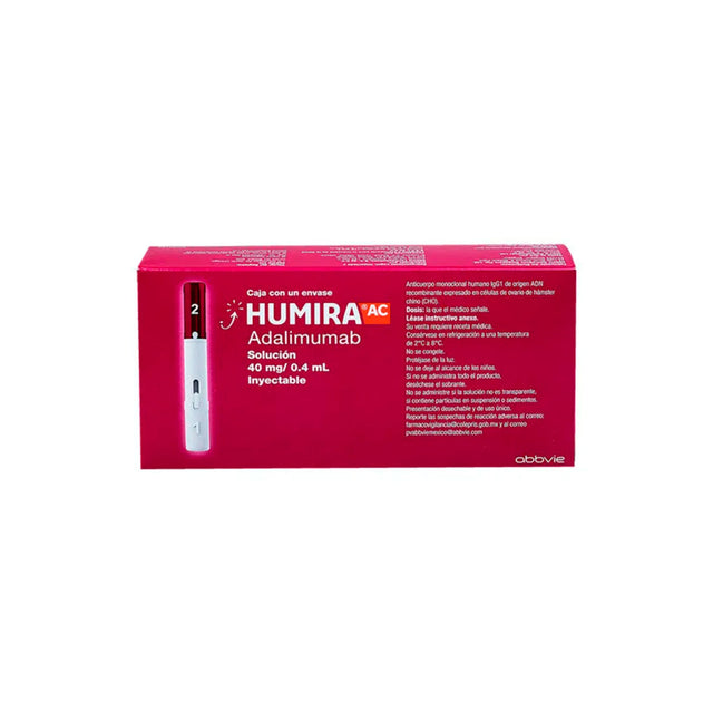 Humira 40 Mg / 0.8 Ml Solución Inyectable Adalimumab Con 2 8054083020518