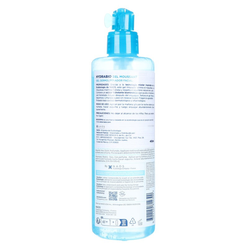 Hydrabio Gel Moussant 400 Ml Bioderma 3701129814390 7