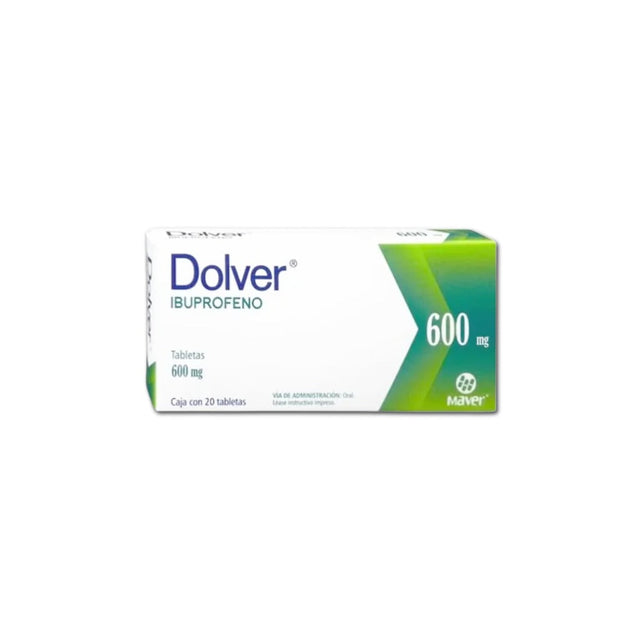 Ibuprofeno 600 Mg Con 10Tab Dolver 7502009747274