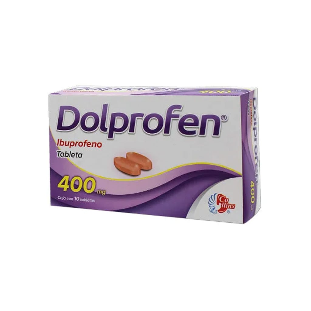 Ibuprofeno Dolprofen 400 Mg Con 10 Tabletas 780083148829