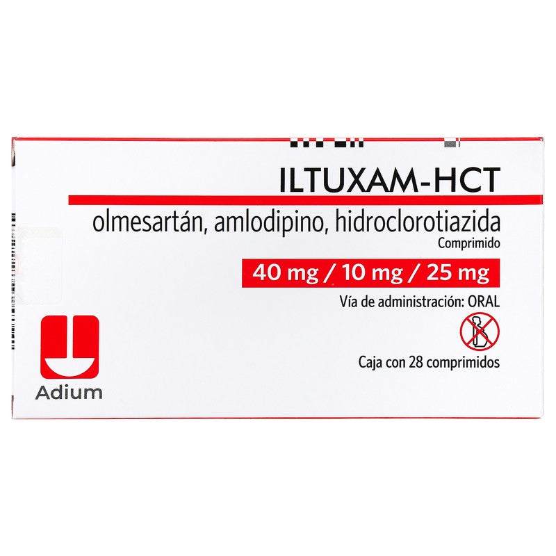 Iltuxam-Hct 40Mg10Mg25Mg 28 Capsulas 7841141003795