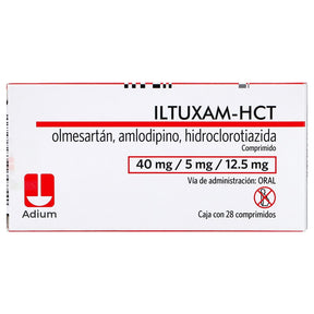 Iltuxam-Hct 40Mg5Mg12.5Mg 28 Comprimidos 7841141003764