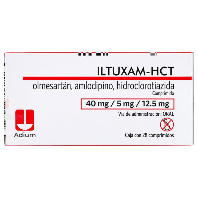 Iltuxam-Hct 40Mg5Mg12.5Mg 28 Comprimidos 7841141003764