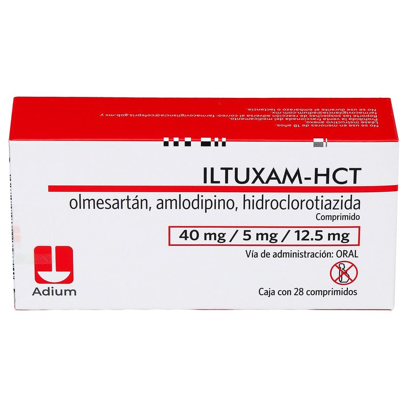 Iltuxam-Hct 40Mg5Mg12.5Mg 28 Comprimidos 7841141003764 3