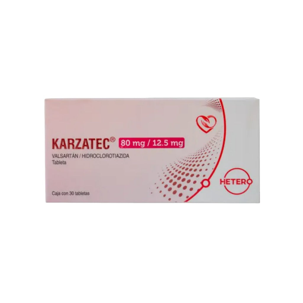 Karzatec 180/12.5 Mg 30 Tabletas 7506442704344