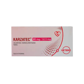 Karzatec 80/12.5 Mg 30 Tabletas 7506442704375