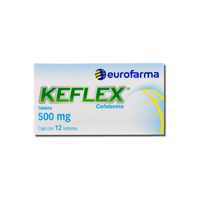 Keflex Table Keflex 1 Gr 1Con 2 Tabletas – Farmacia Herrera