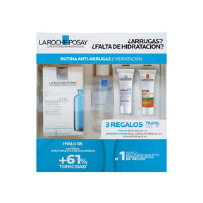 Kit Hyalu B5 Serum Anti-Arrugas 30Ml+Effaclar Agua Micelar 50Ml+Hyalu B5 Yeux 3Ml+Anthelios 3Ml Lrp 7509552971576