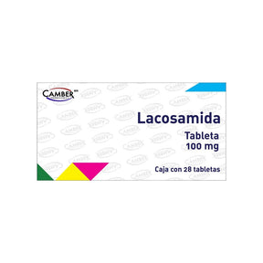 Lacosamida 100Mg 28 Tabletas Camber 7506442701039
