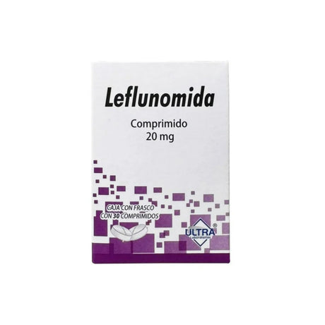 Leflunomida 20 Mg Con 30 Comprimidos Ultra 7502216800885